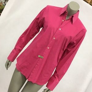 Stretch Cotton Pink Shirt by ROAR